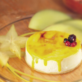 INDIVIDUAL QUESO CON MANGO...